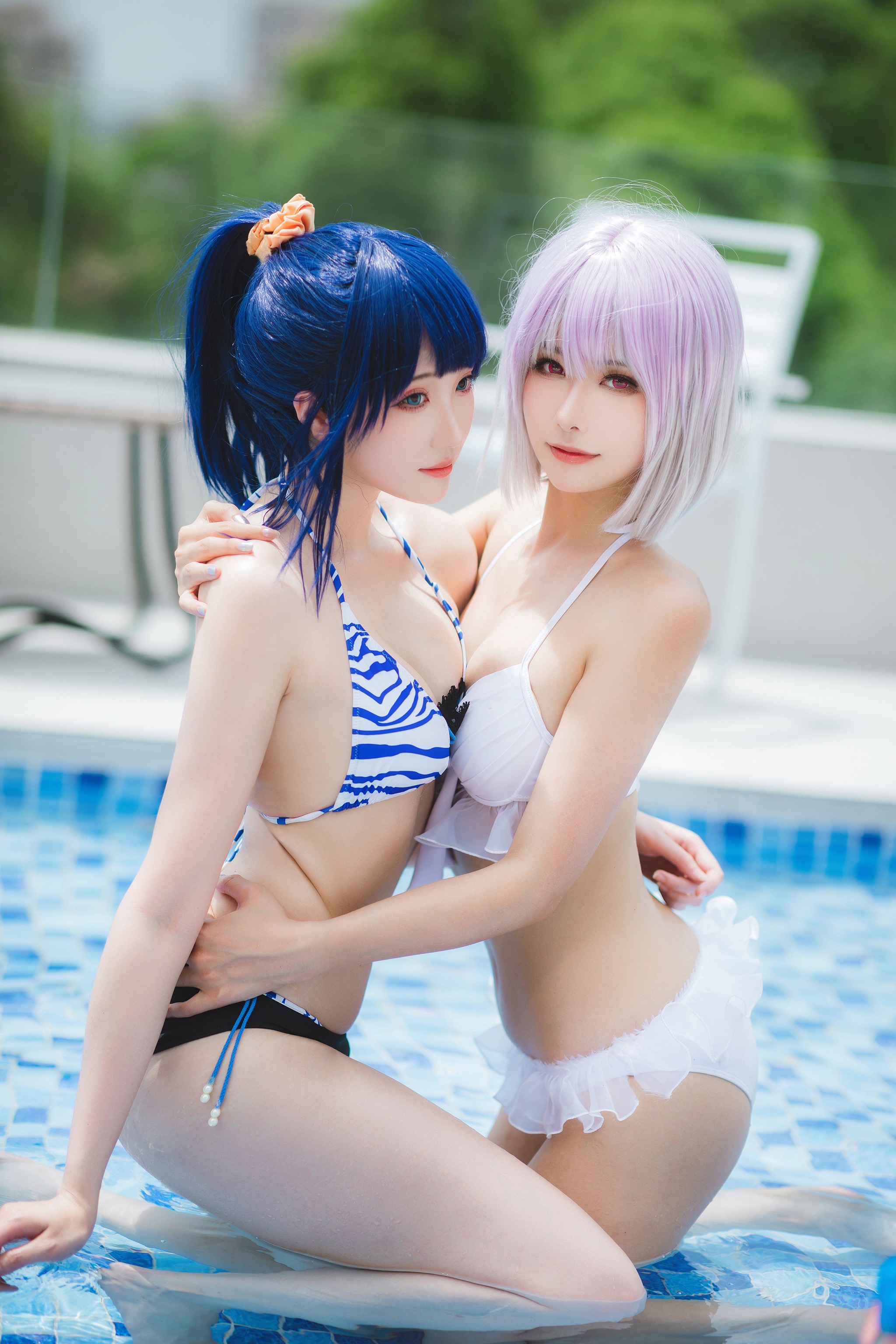 图片[1]-Momoko葵葵 – NO.037 瓜希酱 – 宝多六花 新条茜 泳装[85P]-XikXak